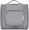 Narwey Hanging Toiletry Bag for Women Travel Makeup Bag Organizer Toiletries Bag Men for Cosmetics Essentials Accessories (Large, Grey)
