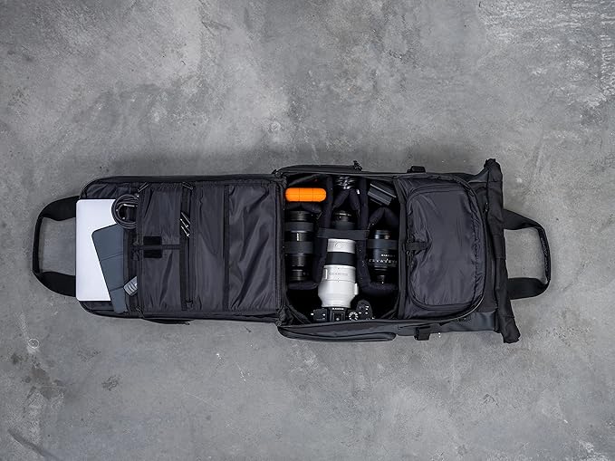 WANDRD PRVKE 21L, V3 Photography Bundle: Weather-Resistant Travel & Camera Backpack with Laptop Sleeve, Quick Side Access, Clamshell Opening – Ideal Photography & Travel Bag