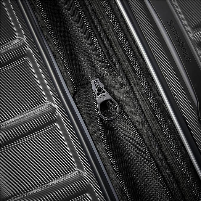 Samsonite Omni 2 Hardside Expandable Luggage with Spinner Wheels, LARGE SPINNER, SOLID CHARCOAL