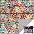 Quick Dry Towel Extra Extra Large 72x72 Inch - Microfiber Beach Towel - Perfect for Beach, Travel, Swimming, Pool, Yoga, Hiking, Camping - Lightweight, Fast Drying, Compact for Adults (Havana)
